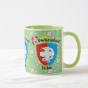 Suiza Suisse Svizzera Svizra Switzerland taza