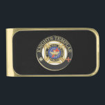 Sujeta Billetes Dorado Caballeros Templarios<br><div class="desc">Clip de dinero de fin de oro de caballeros templarios</div>