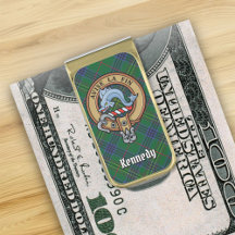Clan Kennedy Escudo sobre Tartán