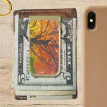 Sujeta Billetes Dorado Hojas otoñales de foto amarilla y Naranja<br><div class="desc">Hojas otoñales de producto fotográfico amarillo y Naranja. Caminando por el parque durante la temporada de otoño, Foto de las hojas cambiantes del otoño. Esto hace que sea una hermosa toma de las hojas amarillas y naranjas. Este diseño se ve bien en cualquier producto. ⭐ PERSONALIZAR esta plantilla con su...</div>