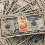 Sujeta Billetes Dorado Patrón de acidez de encaje loco<br><div class="desc">Mantén tus billetes asegurados con este clip de dinero metalizado de calidad que muestra una imagen de los coloridos patrones de Crazy Lace Agate. Seleccione el estilo de acabado metalizado del clip de dinero. Personalizar tu clip de dinero agregando iniciales o monograma. Por favor, tenga en cuenta que no hay...</div>