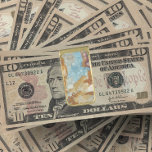 Sujeta Billetes Dorado Patrón de Piedra de Jasper colorido<br><div class="desc">Mantenga sus billetes asegurados con este clip de dinero metalizado de calidad que incluye una imagen de coloridos patrones de una piedra mineral de Jasper, a veces referida como Agate de imágenes. Seleccione el estilo de acabado metalizado del clip de dinero. Personalizar para agregar iniciales o nombre si lo desea....</div>