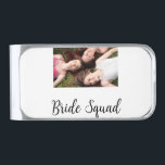 Sujeta Billetes Plateado Añadir el nombre de la foto del fiesta de la brida<br><div class="desc">diseño</div>