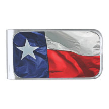 Clip de moneda de bandera de Texas