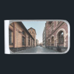 Sujeta Billetes Plateado Cologne Germany<br><div class="desc">Foto de viaje de un viejo camino de adoquín llamado "Am Hafenamt" en Colonia,  Alemania. Foto © Sebastian Worm.</div>