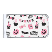 Halloween rosa y negro
