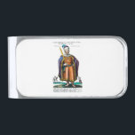 Sujeta Billetes Plateado "Mesías judías", Shabsai Tzvi, Sabbatai Zvi<br><div class="desc">Shabbatai Zevi (1626-1676, también escrito Shabsai y Sabbatai) era un falso mesías, que logró engañar a miles de judíos para que creyeran que era el tan esperado redimidor. Nacido en Turquía, enseñó nuevas nociones radicales basadas en la Kabbalah y al final se convirtió al Islam, destruyendo las esperanzas de las...</div>