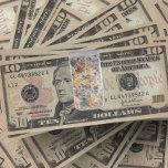 Sujeta Billetes Plateado Patrón de piedra de agonía de Kaleidoscope<br><div class="desc">Mantén tus billetes asegurados con este clip de dinero metalizado de calidad que muestra una imagen de los coloridos patrones del Agate Kaleidoscope. Seleccione el estilo de acabado metalizado del clip de dinero. Personalizar tu clip de dinero agregando iniciales o monograma. Por favor, tenga en cuenta que no hay piedra...</div>