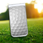 Sujeta Billetes Plateado Textura de la bola de golf<br><div class="desc">¡CUATRO! Esta imagen de Golf Ball Dimples es perfecta para todos los amantes del golf.</div>