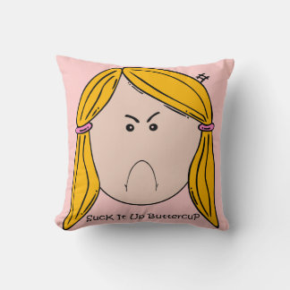Sujétalo a la almohada de mariposa
