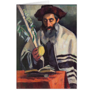 Sukkot - Pintura de Paula Gans - Firmado en 1920