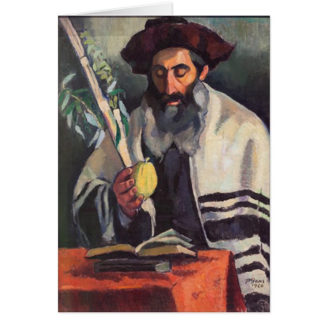Sukkot - Pintura de Paula Gans - Firmado en 1920 (Frente)