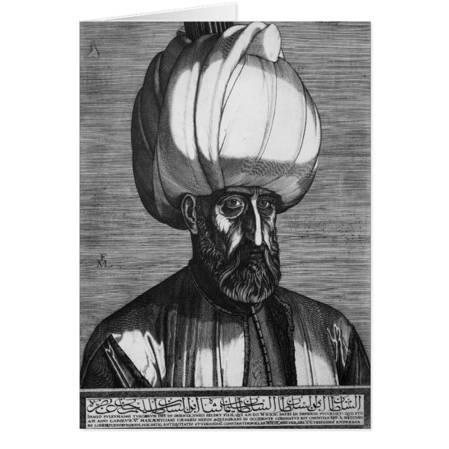Suleiman el magnífico (Frente)