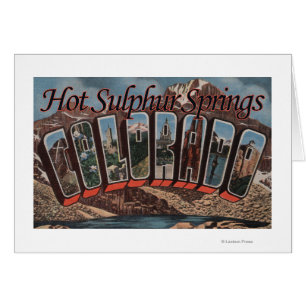 Sulphur Springs caliente, Colorado