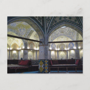 Sultán de postal Mir Ahmed Hammam, Kashan, Irán