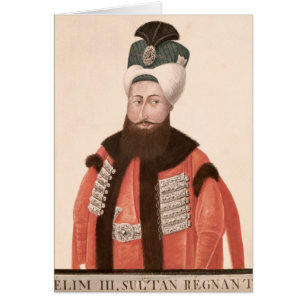 Sultán Selim III siglo XVIII-XIX