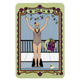 Sumérgete Un Imán De Refrigerador De 4x6