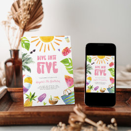 Sumergirse en cinco invitaciones de cumpleaños ret