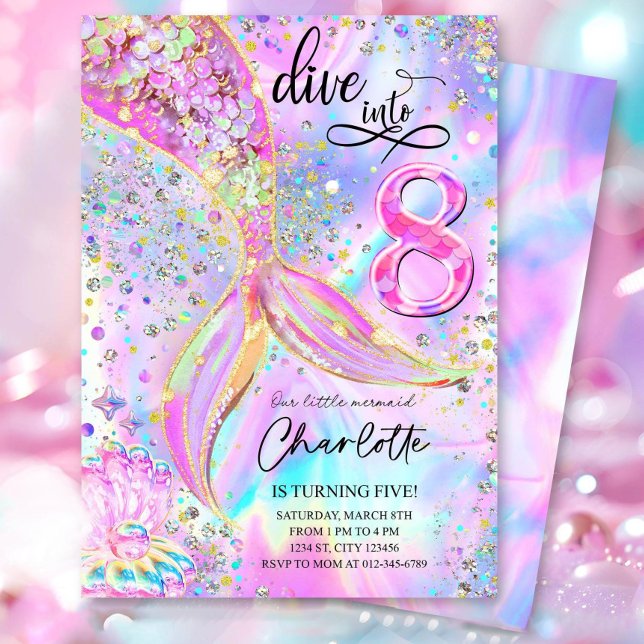 Sumergirse en la invitación a la sirena de los och (Subido por el creador)