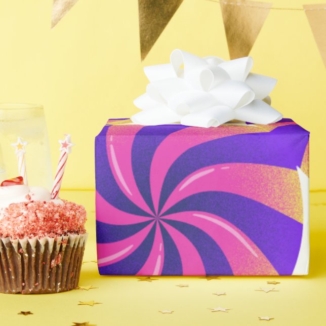 Suministros de envolvimiento de regalo o papel de  (Fiesta de cumpleaños )