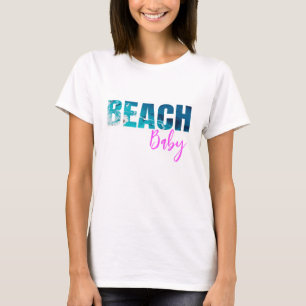 Summer Beach Baby Casual - Camiseta para las damas