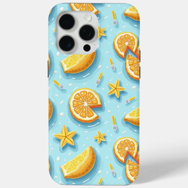 SUMMER LEMON iPHONE 15 PRO FUNDA (Reverso )