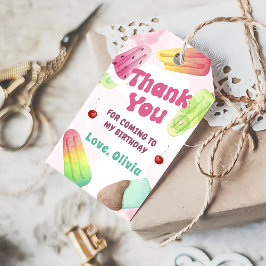 Summer Popsicle Cumpleaños Gracias Etiquetas De Re