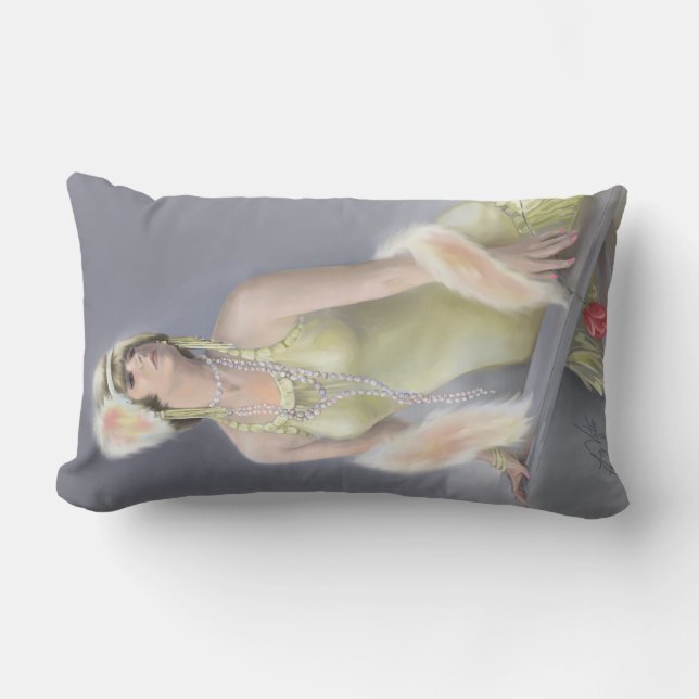 Summer Siren Cojín decorativo Lumbar (Anverso)