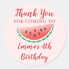 Summer Sweet Watermelon Gracias Pegatinas