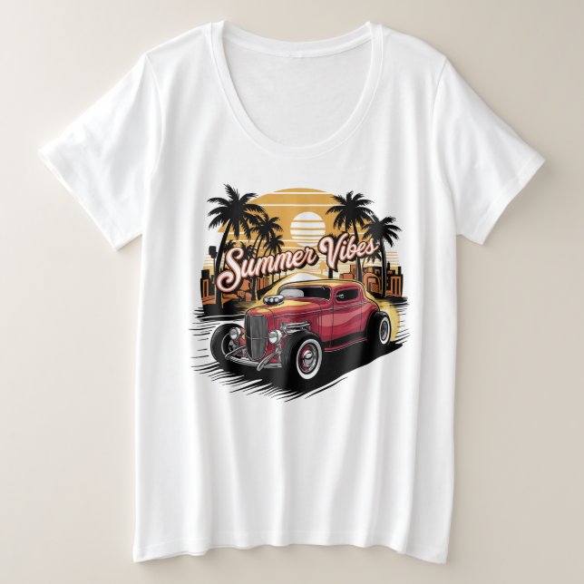 Summer Vibes Classic Car (Anverso del diseño)