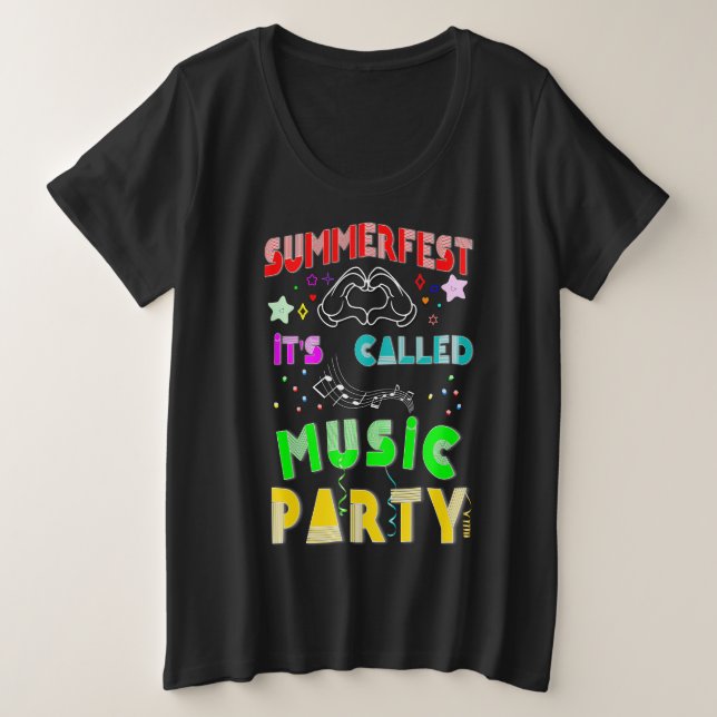 Summerfest se llama Fiesta de música (Anverso del diseño)