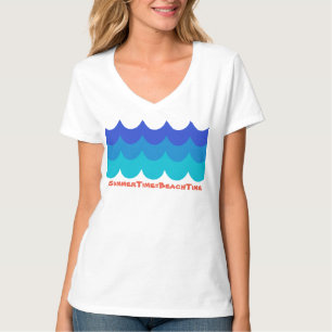 SummerTime = Camisa de té divertida BeachTime