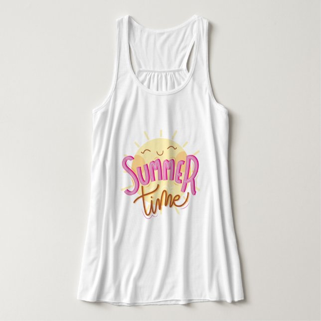 Summertime Tank Top (Diseño del anverso)