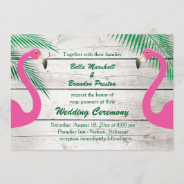 Sun besó la invitación de la boda del flamenco