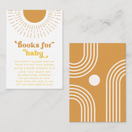 Sun Books Para La Tarjeta De Inserción De Bebés |