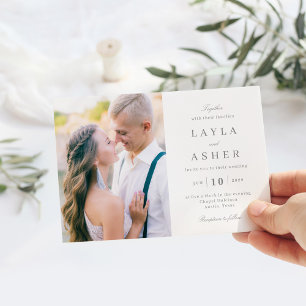 SUN de la invitación a la boda fotográfica unida