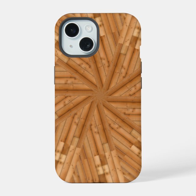 Sun Deck - Starburst de madera clara (Reverso )