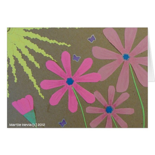 Sun & Flowers - Scrapbook (Anverso (Horizontal))