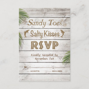 Sun Kiss salados de sandy Toes RSVP