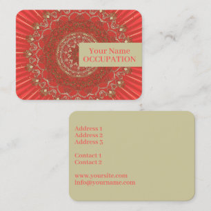 Sun Mandala - Tarjeta de visita