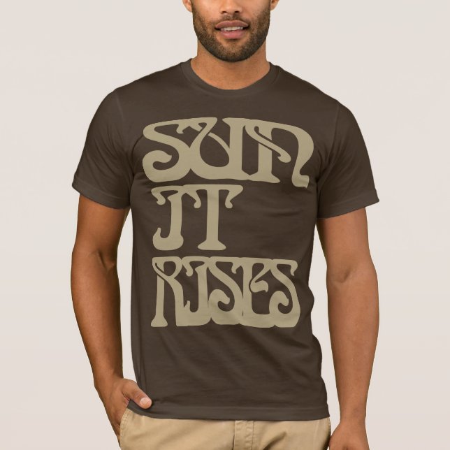 Sun sube camiseta de Brown (Anverso)