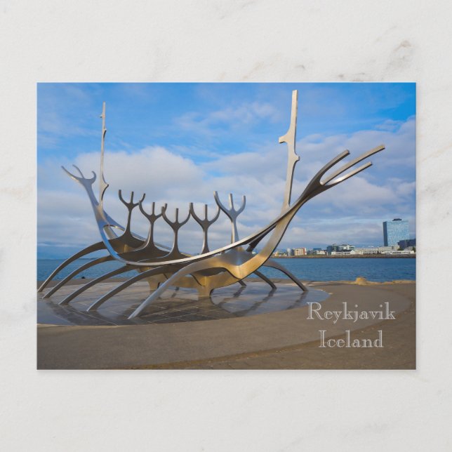 Sun Voyager, Reykjavik, Islandia, postal (Anverso)