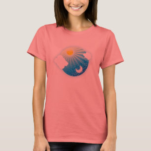 Sun y camisa de la muñeca de la luna (cabida)