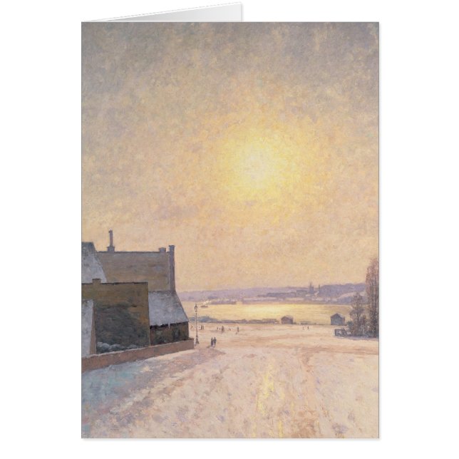 Sun y nieve, escena de Estocolmo (Frente)