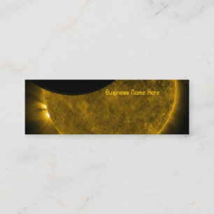 Sun y tarjetas de visita de la señal de la luna