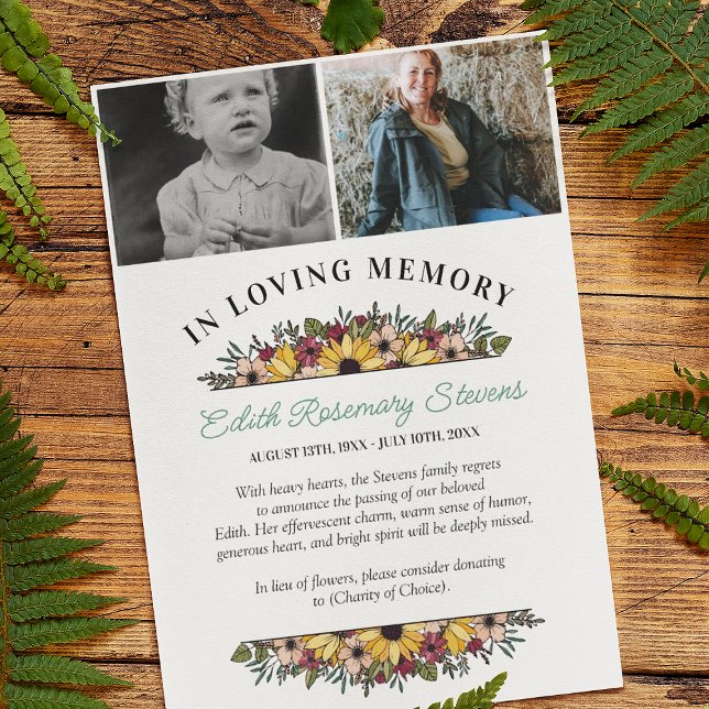 Sunflower 2 Fotos En La Invitación De La Memoria A (Subido por el creador)