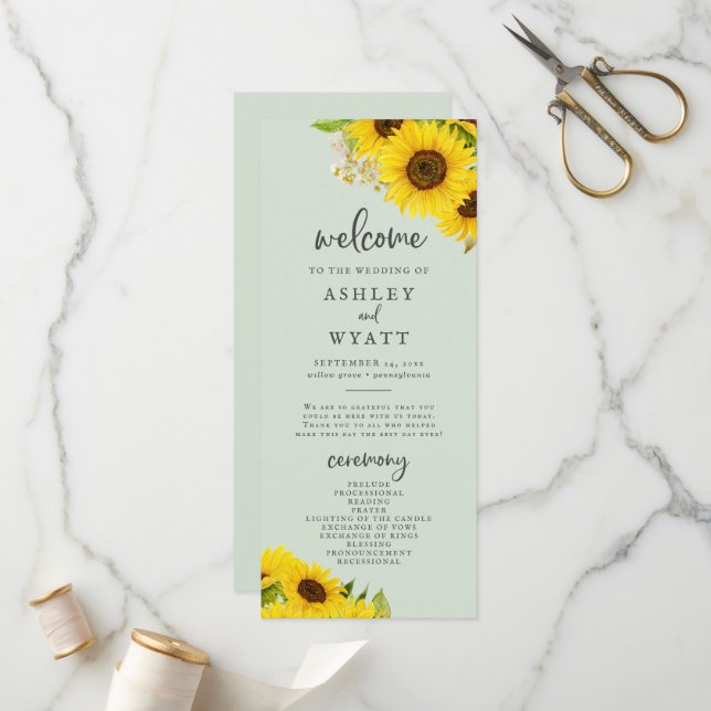 Sunflower Country | Programa de bodas de leche (Anverso/Reverso In Situ)