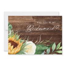 Sunflower Country | Tarjeta de propuesta de la dam