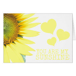 Sunflower Eres mi El día de San Valentín Sunshine 