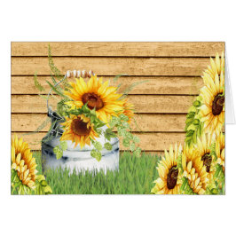 Sunflower Gracias, Thinking of You o Blank Note